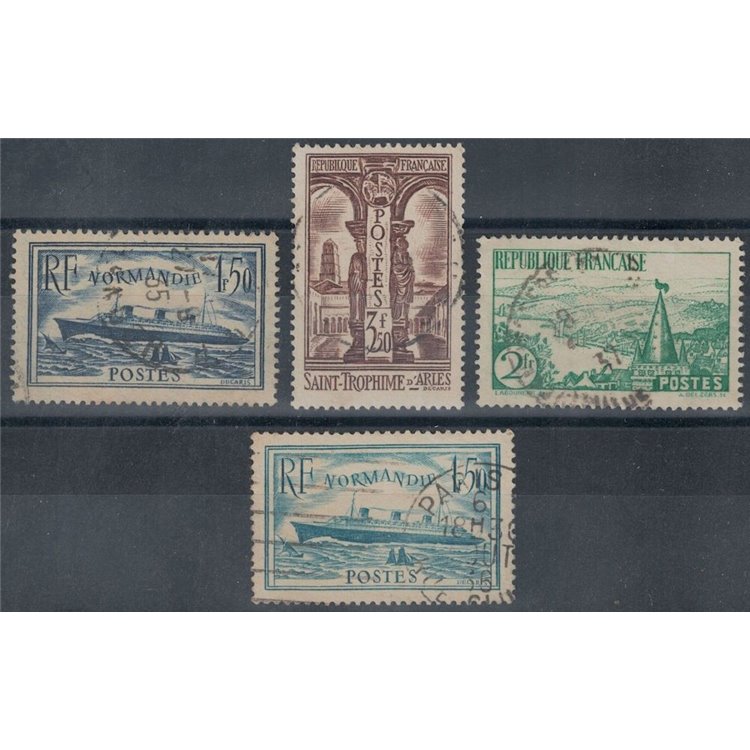 FRANCE 1935-36 Various subjects 4v us