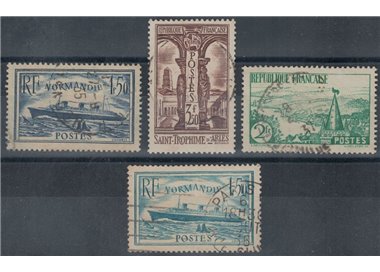 FRANCIA 1935-36 Soggetti diversi 4v us