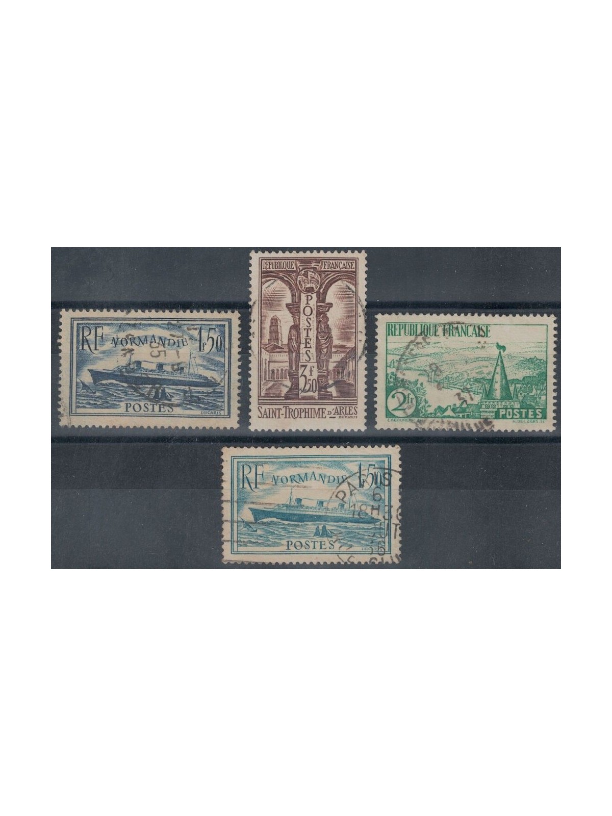 FRANCE 1935-36 Various subjects 4v us