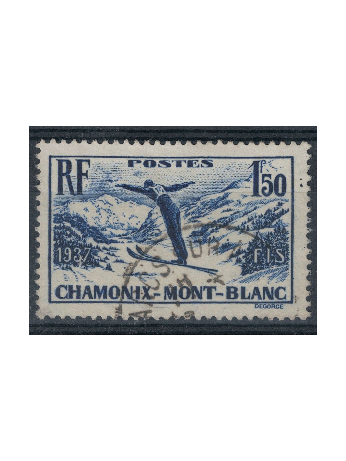 FRANCE 1937 US Ski Championship