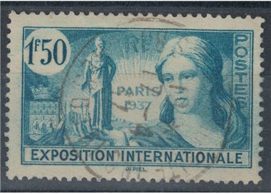 FRANCIA 1937 Esposizione internazionale di Parigi us