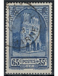 FRANCE 1938 Reims Cathedral us