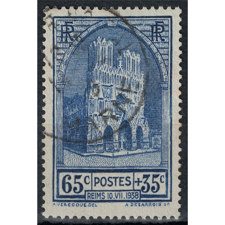FRANCE 1938 Reims Cathedral us