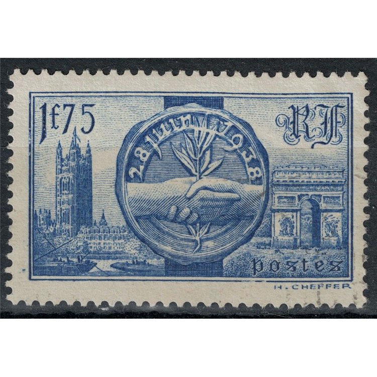 FRANCE 1938 Visit of the English Sovereigns to the United States
