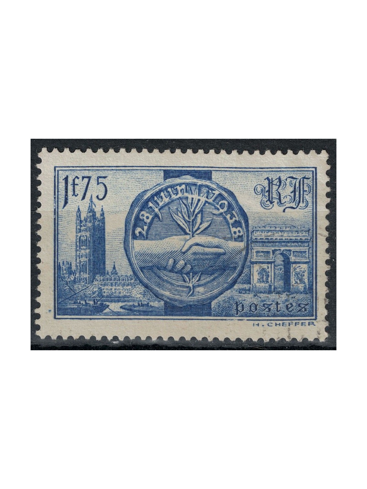 FRANCE 1938 Visit of the English Sovereigns to the United States