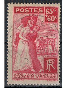 FRANCIA 1938 Assistenza ai francesi rimpatriati us