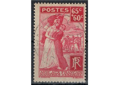 FRANCE 1938 Assistance to French repatriates