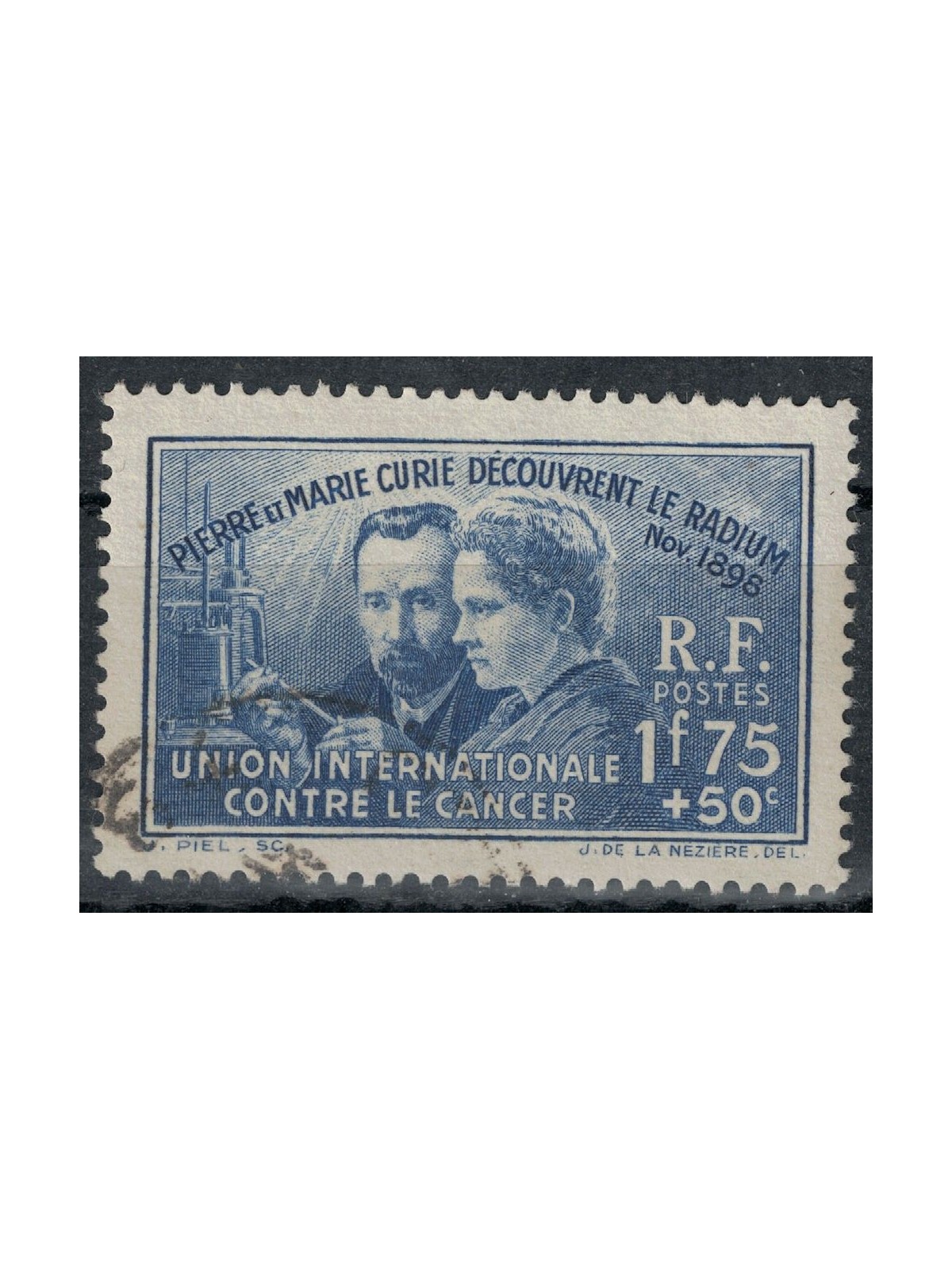 FRANCIA 1938 Pierre e Marie Curie us