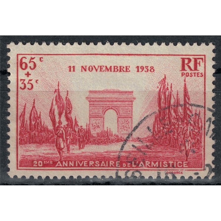 FRANCE 1938 Anniversary of the US Armistice