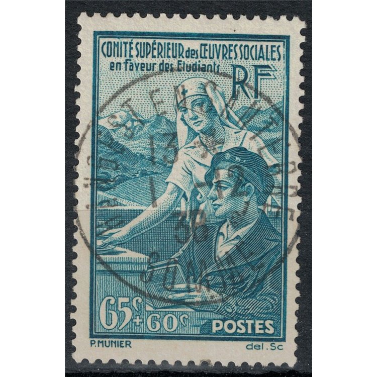 FRANCE 1938 Pro social works for students us