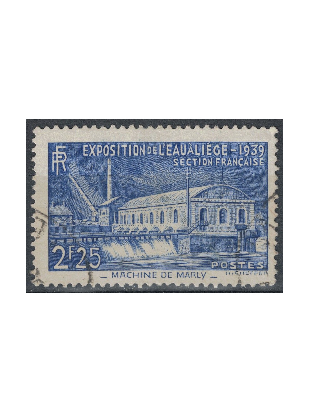FRANCIA 1939 Esposizione dell'acqua us