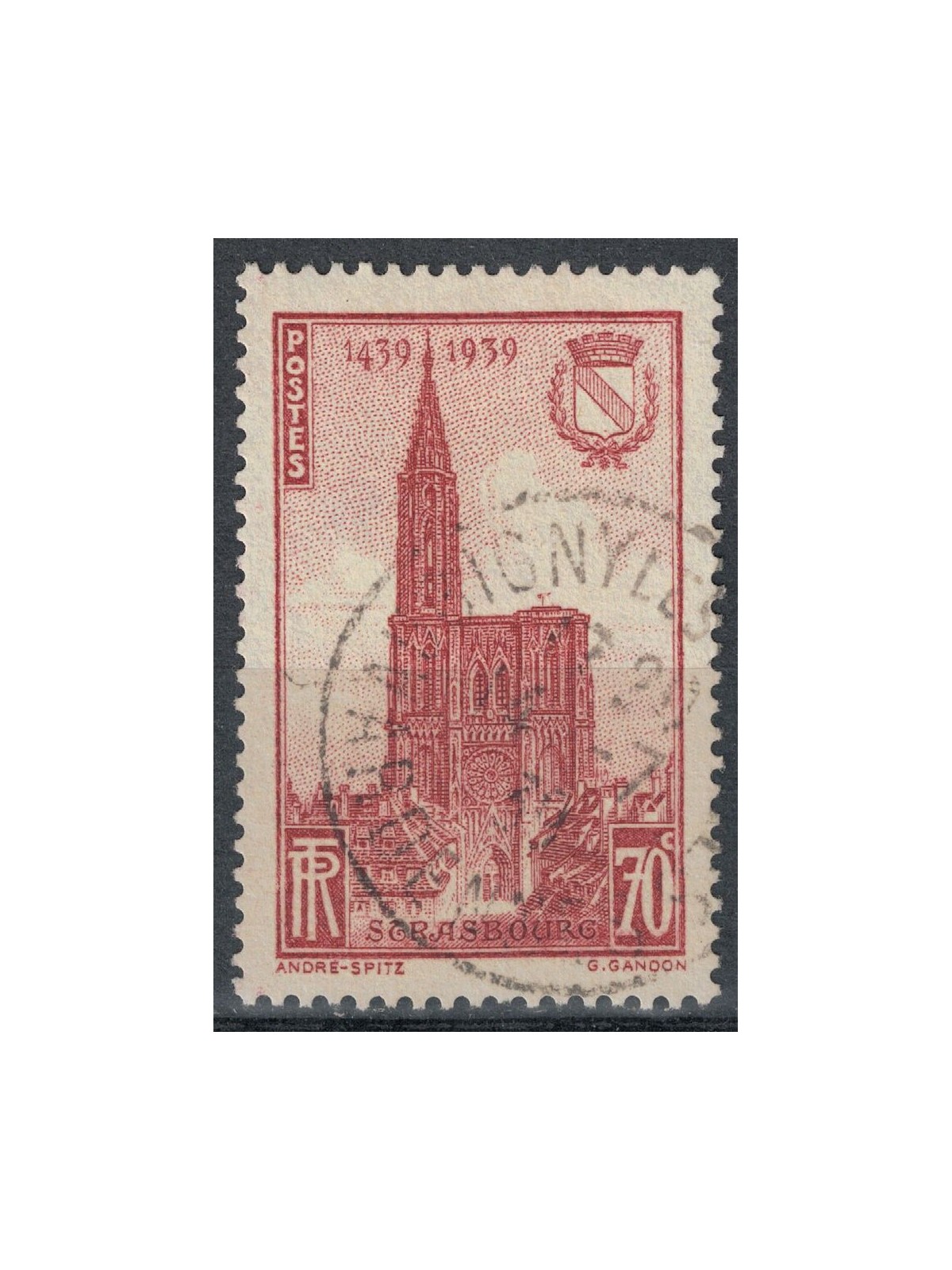 FRANCE 1939 Strasbourg Cathedral us