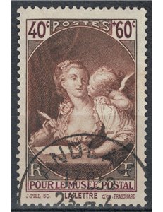 FRANCE 1939 Pro postal museum us