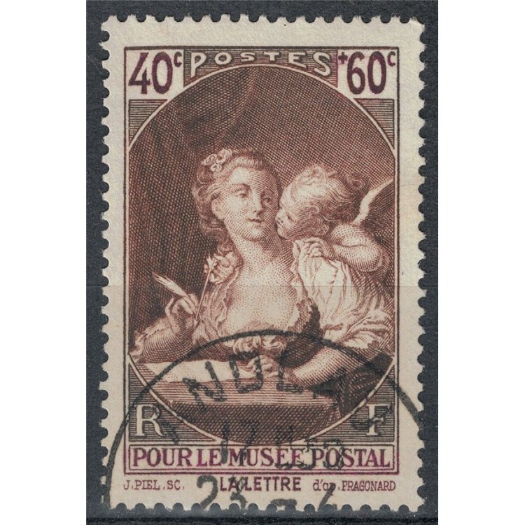 FRANCE 1939 Pro postal museum us