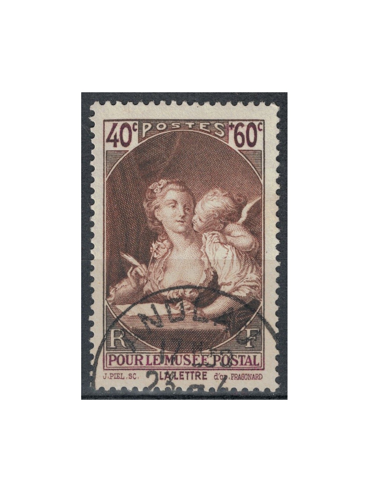 FRANCIA 1939 Pro museo postale us
