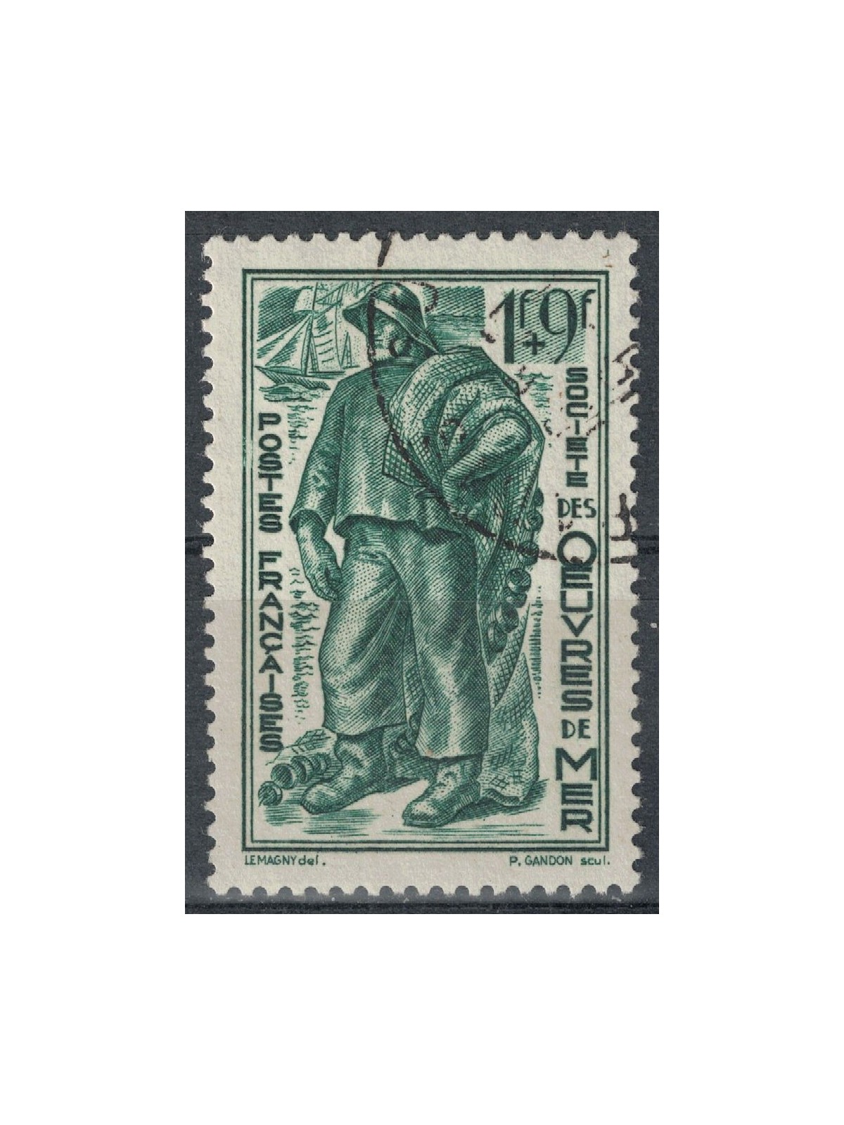 FRANCIA 1941 Pro opere di soccorso us