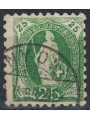 SWITZERLAND 1888 Helvetia standing 25c green us