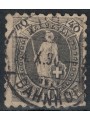 SWITZERLAND 1888 Helvetia standing 40c grey us