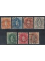 SWITZERLAND 1905-06 Helvetia standing 7v us