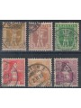 SWITZERLAND 1907 Walter Tell and Helvetia 6v us