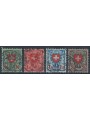 SWITZERLAND 1924 Cross and shield 4v us