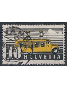 SWITZERLAND 1937 Mobile Post Office us