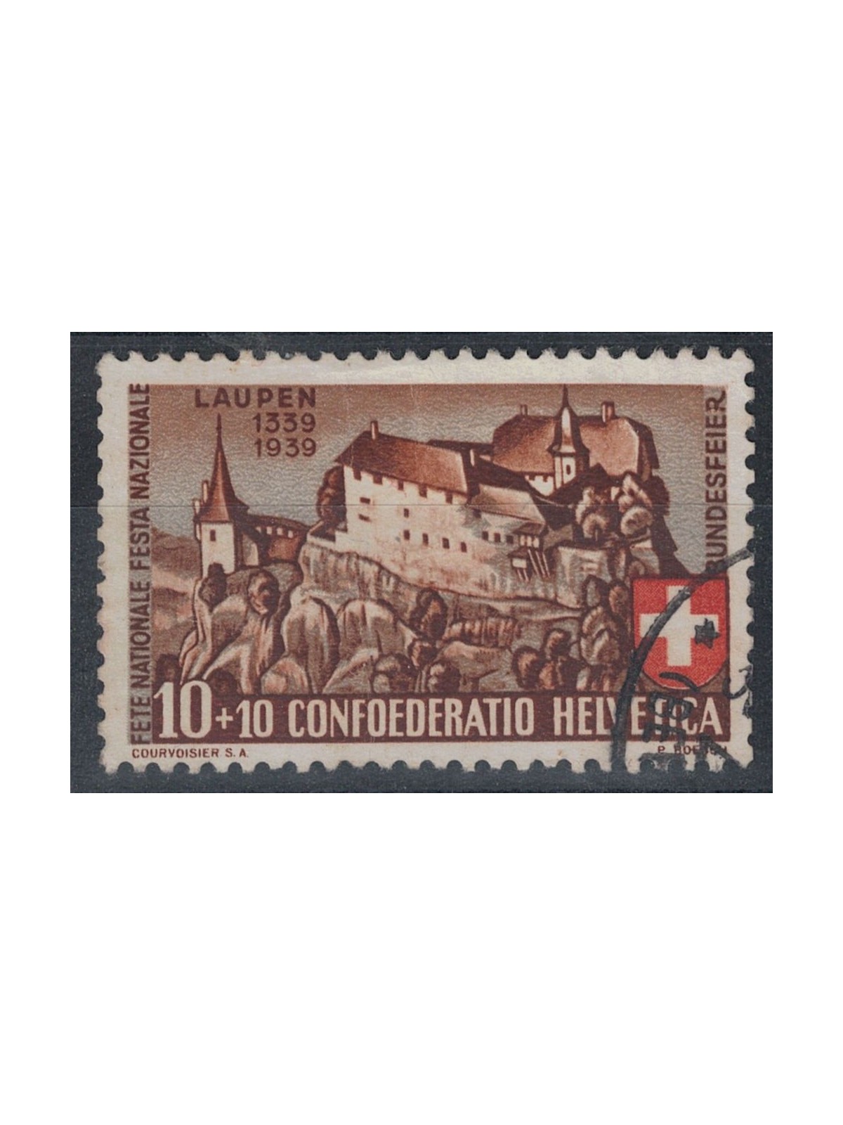 SVIZZERA 1939 Pro Patria us