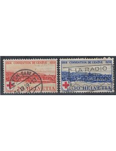 SVIZZERA 1939 Croce Rossa 2v us