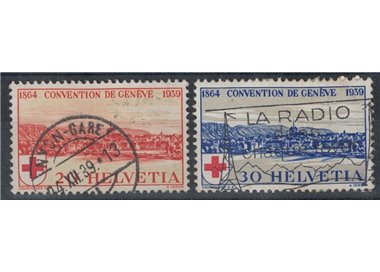 SVIZZERA 1939 Croce Rossa 2v us