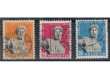 SVIZZERA 1944 Comitato olimpico internazionale 3v us