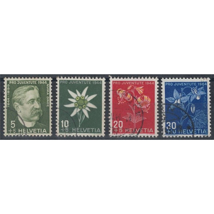 SWITZERLAND 1944 Pro Juventute 4v us