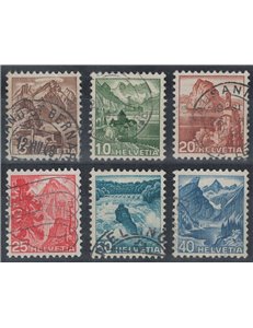 SWITZERLAND 1948 Views 6v us