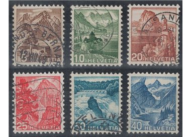SWITZERLAND 1948 Views 6v us