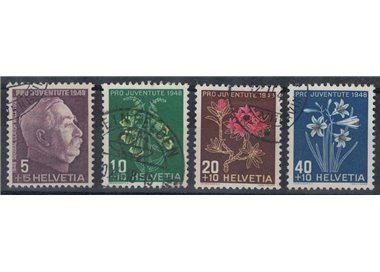 SVIZZERA 1948 Pro Juventute 4v us
