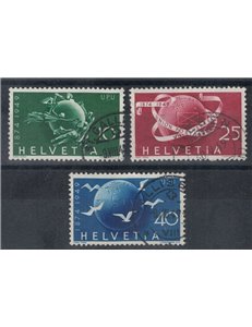 SWITZERLAND 1949 Universal Postal Union 3v us