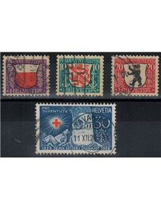 SVIZZERA 1928 Pro Juventute 4v us