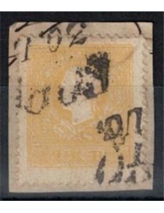 AUSTRIA 1859 2 Kreuzer giallo us
