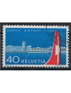 SVIZZERA 1953 Aeroporto Zurigo-Kloten us