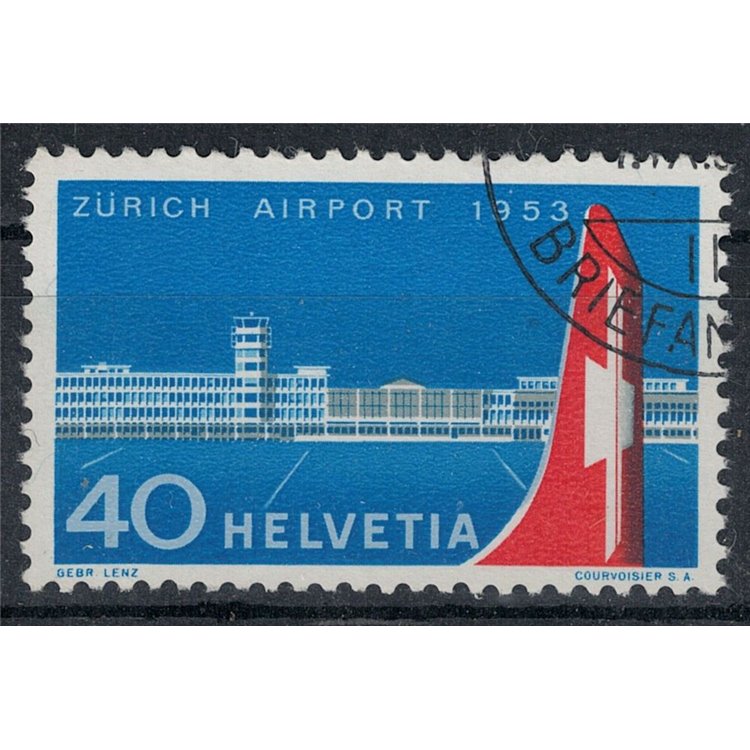 SWITZERLAND 1953 Zurich-Kloten Airport us