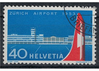 SVIZZERA 1953 Aeroporto Zurigo-Kloten us