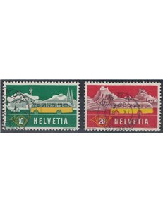 SWITZERLAND 1953 Postal couriers 2v us