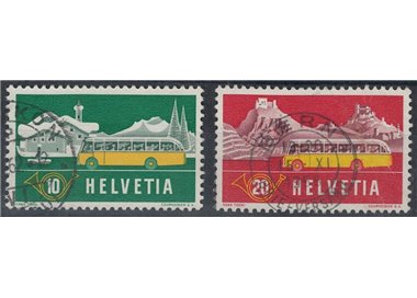 SWITZERLAND 1953 Postal couriers 2v us