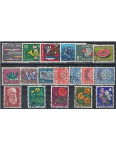 SWITZERLAND 1959 Complete year 18v us