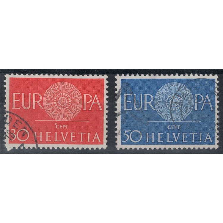 SWITZERLAND 1960 Europa 2v us