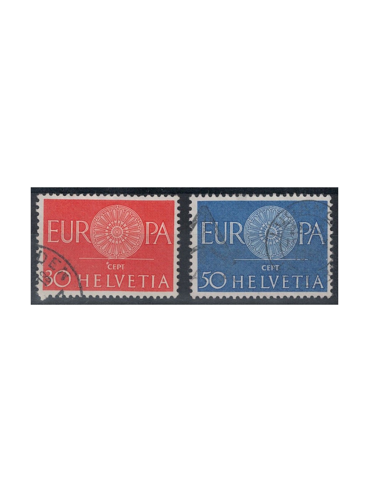 SWITZERLAND 1960 Europa 2v us
