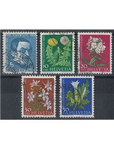 SWITZERLAND 1960 Pro Juventute 5v us