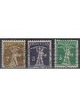 SVIZZERA 1910 Walter Tell 3v us