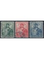 GERMANY BIZONA 1949 Hannover Fair 3v us