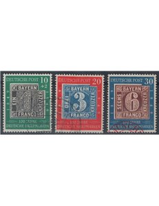 GERMANY BRD 1949 German stamp 3v us