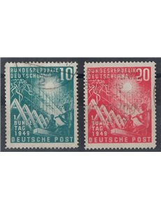 GERMANY BRD 1949 Opening of Parliament 2v us